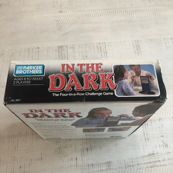 Vintage 1989 Parker Brothers In The Dark The Four in the Row Challenge Game - Picture 3 of 9